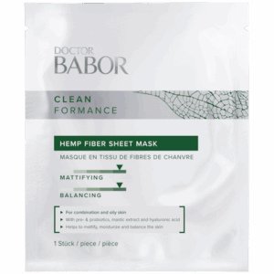 Cleanformance Hemp Fiber Sheet Mask